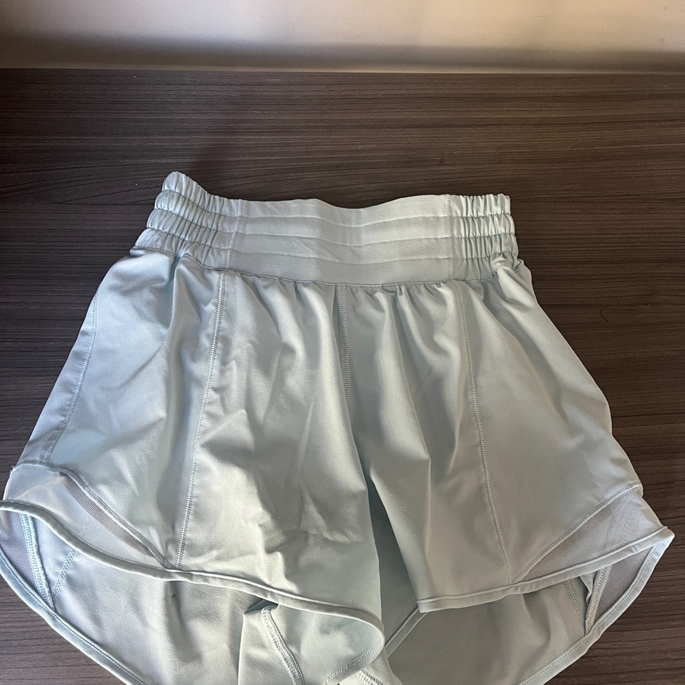 Lululemon Athletica Women's Light Blue Athletic Shorts